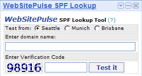 SPF Lookup Gadget