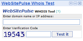 WHOIS Gadget