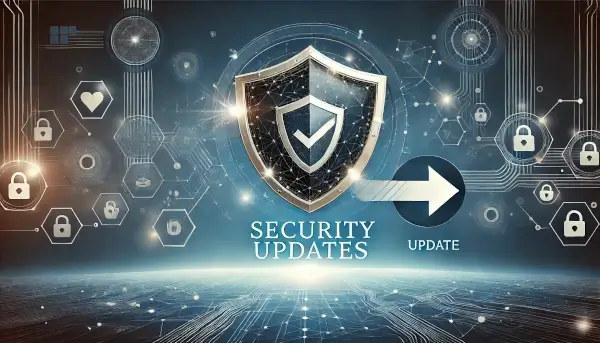 Image depicting the concept of security updates